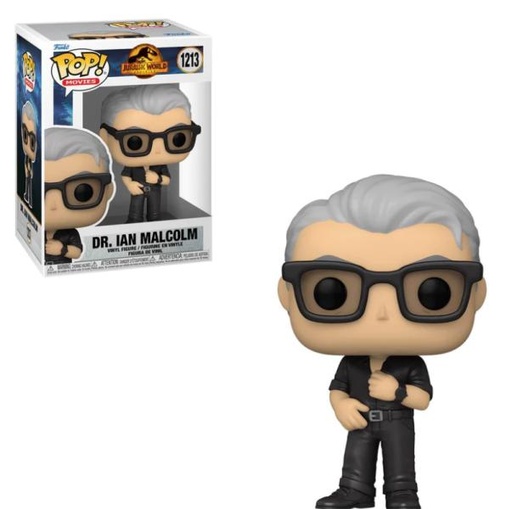 [FK62224] Figura Funko Pop! Jurassic World Dominion (1213) DR. Ian Malcolm 3a+