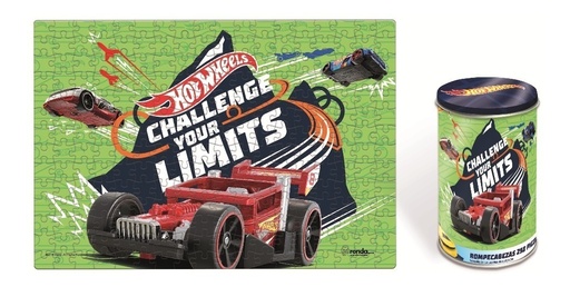 [RN11744] Hot Wheels Rompecabezas x 250 Pzas Lata