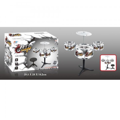 [WW68532A] Bateria Jazz Drum con Banquito 3a+(436793)