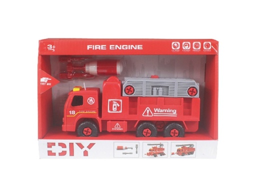 [WWKL8023] Camión de Bomberos Armable 3a+(437424)