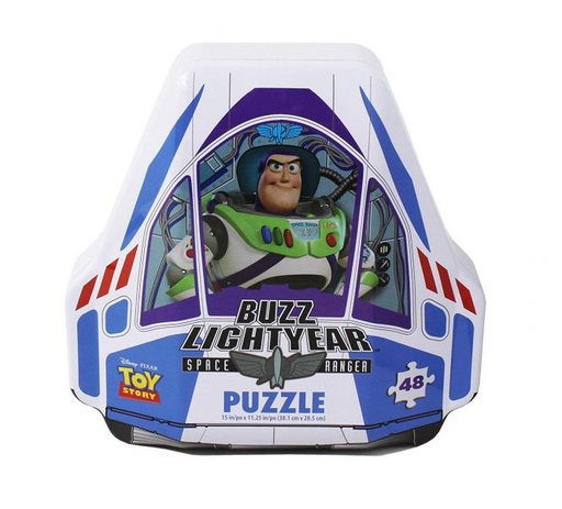 [BT6047103] Boing Toys Games - Rompecabezas Buzz Lightyear Caja Metálica 48pzs