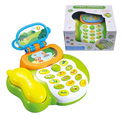 [DG3693] Teléfono con Luces y Sonidos 12m+