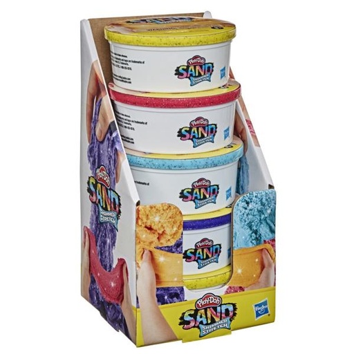 [HBF0102] Play-Doh - Arena Shimmer Stretch 3a+ /Surtido de 4 / Se venden por separado