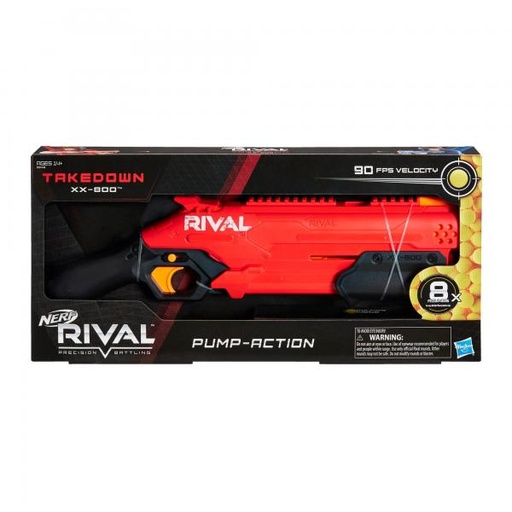 [HBE8446] Lanzador Nerf Rival Takedown XX800 14a+