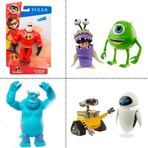 [MTGLX80] Figuras Disney Pixar 3a+