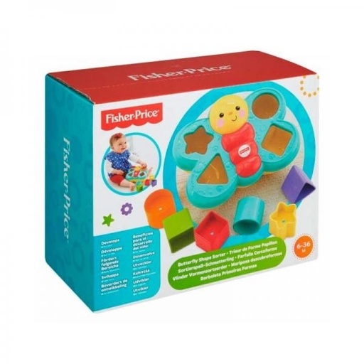 [MTDJD80] Fisher Price /  Mariposa Bloques Divertidos 6m+