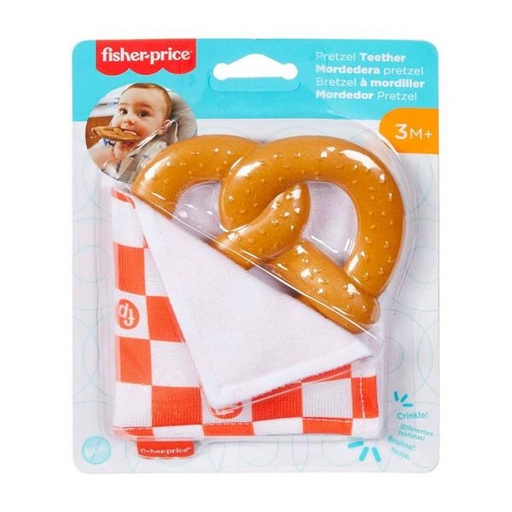 [MTGJD45] Fisher Price /  Mordedor de Pretzel 3m+