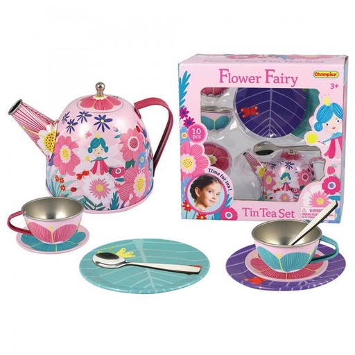 [CM41197] Juego de Té Hada de la Flores 10pzs 3a+