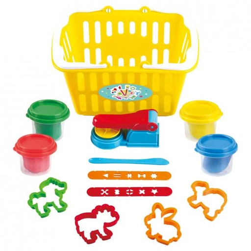 [PG8486] Canasta Con Plasticina y Accesorios 3a+