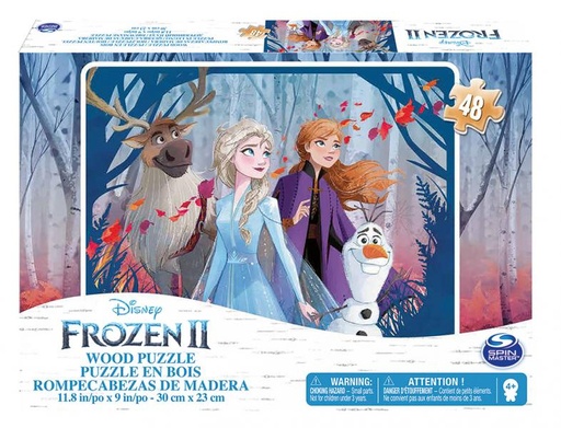 [BT6053102] Boing Toys Games - Rompecabezas de Madera Frozen ll 48pzs 4a+