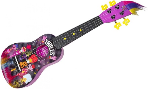 [JZTRO0021] Trolls World Tour Ukulele Negro 3a+