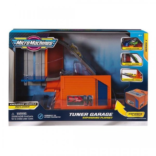 [JZMMW0032] MicroMachines Pista de Juego Transformable 4a+