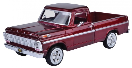 [MX79315] Carro 1:24 1969 Ford F100 Pickup Vino 3a+