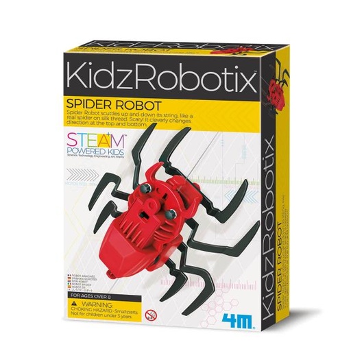 [4M3392] Kidz Robotix Robot Araña 8a+