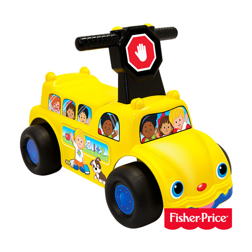 [BT55608] Fisher Price /  Montable Bus Escuela Little People 13a