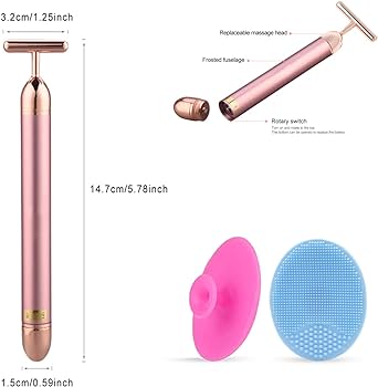 [SK7001RG] Estimulador Facial Oro-Rosa