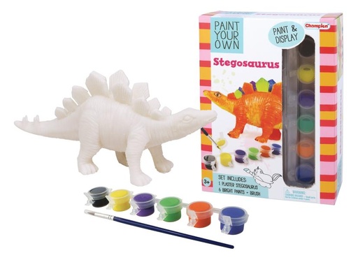 [CMDIY450] Pinta Tu Propio Stegosaurus 3a+