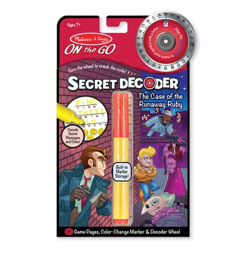 [MD5535] Libro con Decodificador Secreto el Caso de Ruby en Inglés 7a+