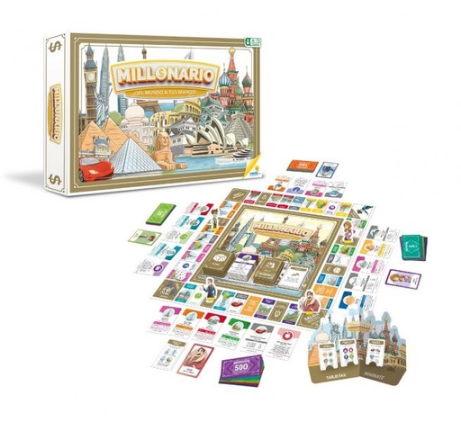 [RN11785] Juego de Mesa Millonario 8a+