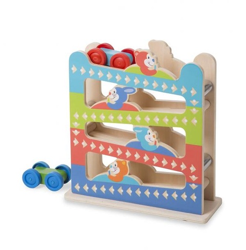 [MD40130] Mi Primer Juego Torre con Rampa y 2 Vehículos 12m+