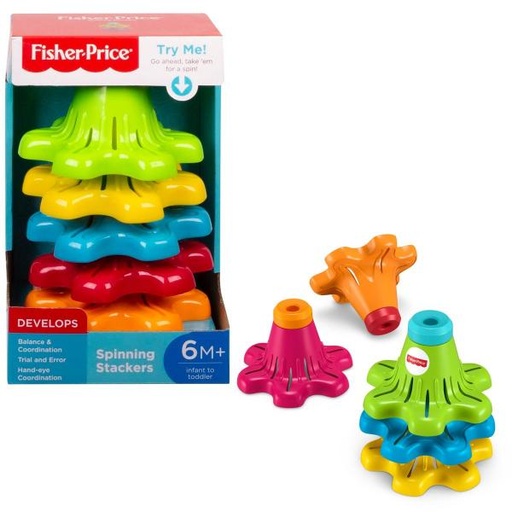 [MTFYL38] Fisher Price /  Apiladores de Giratorios 6a+