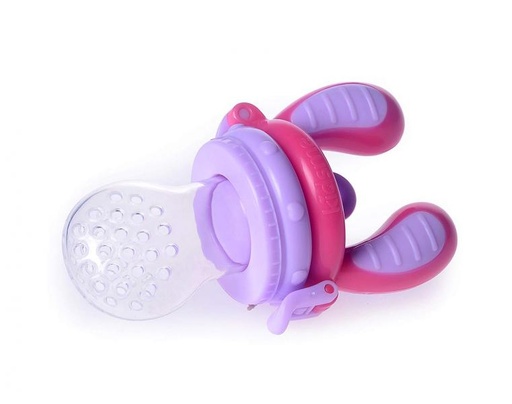 [FDKM160337LA] Baby Basics Dispensador de Alimento para Bebé Morado L 6m+