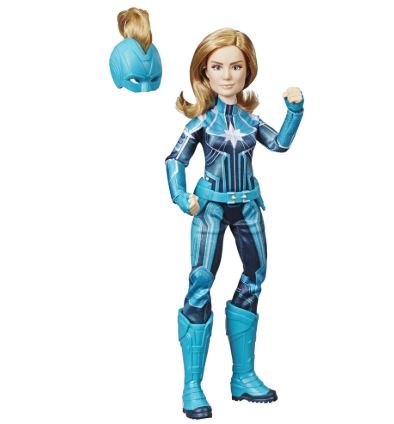 [HBE4945] Muñeca Capitana Marvel (Starforce) 6a+