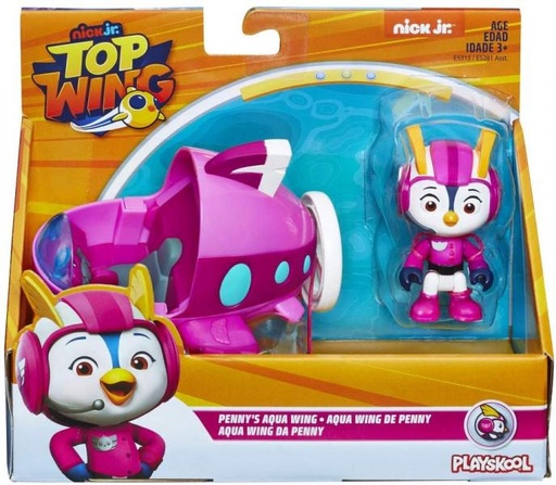 [HBE5281] Play Skool Vehículo y Figura Top Wing Nick Jr. 3a+