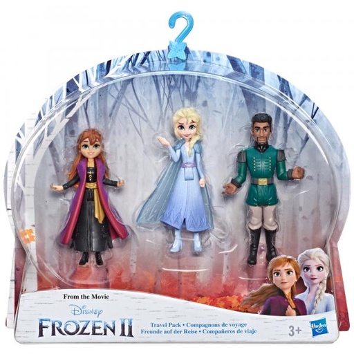 [HBE5504] Figuras Frozen ll Deluxe Surt/3 3a+