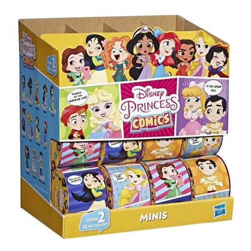 [HBE6279] Minis Princesas Disney Comics Sorpresa Serie2 3a+