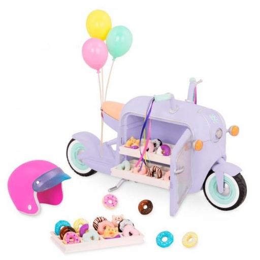 [BN57020] Scooter Entrega de Donas Glitter Girls 3a+