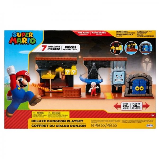 [JP85993] Juego Dungeon Deluxe 12pzs Super Mario 3a+