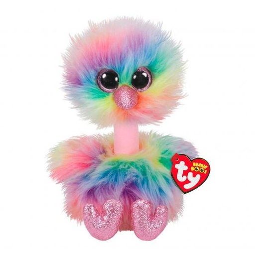 [BTTY36281] Peluche Beanie Boos Avestruz Asha Multicolor Regular