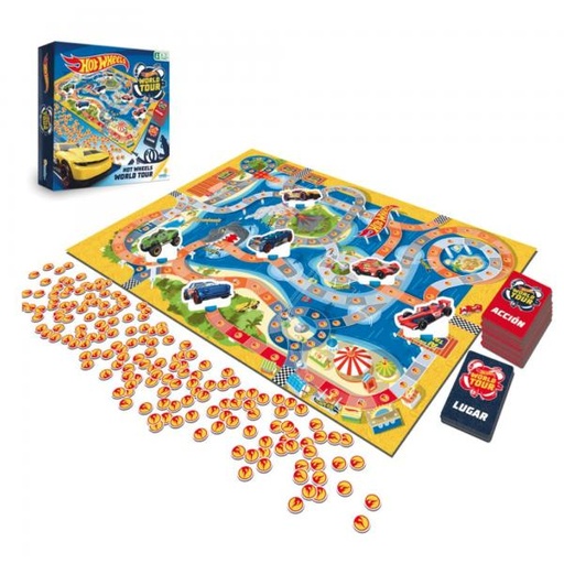 [RN11741] Hot Wheels - Juego  World Tour 8a+