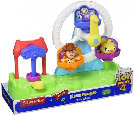 [MTGFY06] Fisher Price /  Little People Rueda de la Fortuna Toy Story 4 de 1 1/2 a 5a