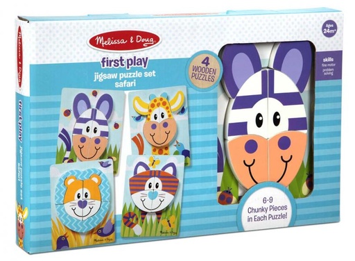 [MD30131] Mi Primer Rompecabezas de Safari Set de 4 24m+