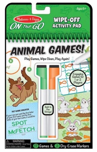 [MD40171] Libro de Actividades Juego de Animales en Inglés 6a+