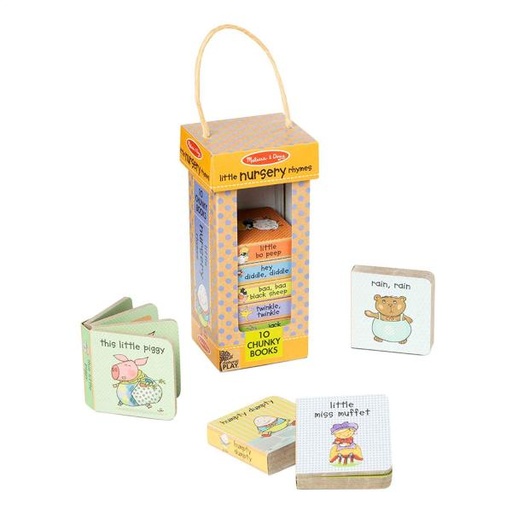 [MD31241] Pequeños Libros Canciones de Cuna Set/10 8m+