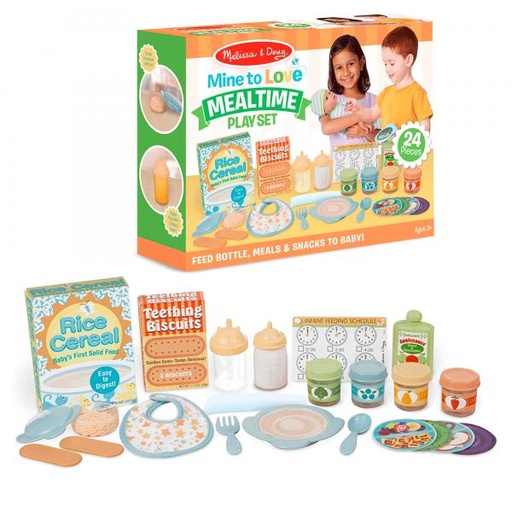 [MD41708] Juego Hora de Comer 24pzs 3a+