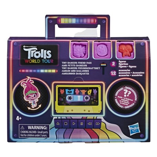[HBE8421] Caja Sorpresa Amigos Mini Bailarines World Tour 4a+