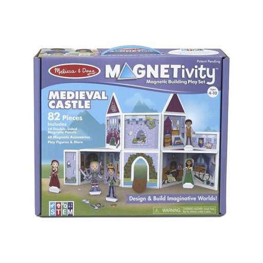 [MD30662] Castillo Medieval Magnético 82pzs 410a