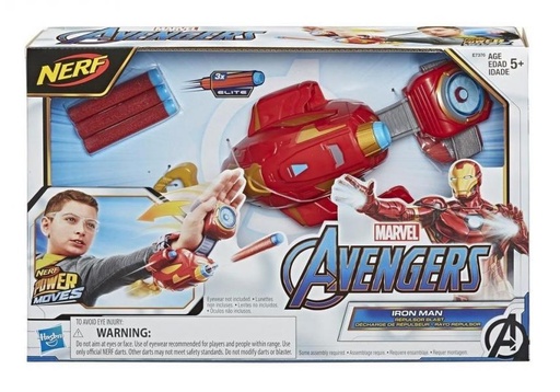 [HBE7376] Nerf Avengers Lanzador Rayo Repulsor 5a+