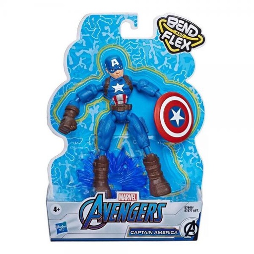 [HBE7377] Figuras Avengers (Bend and Flex)Dobla y Flexiona 4a+