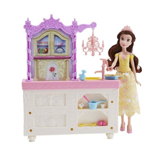 [HBE8936] Princesa Disney Bella Cocina Real 3a+