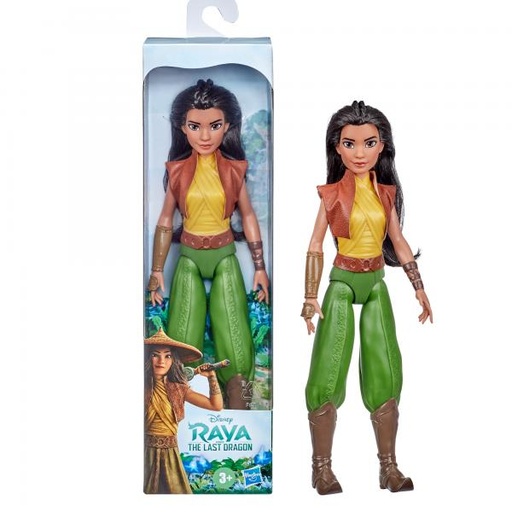 [HBF0082] Muñeca Disney Raya y el Ultimo Dragón 3a+
