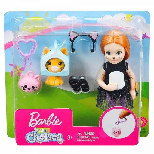 [MTGHV69] Barbie Club Chelsea con Mascota y Accesorios 3a+