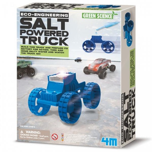 [4M3409] Green Science Camión Activado por Sal 5a+