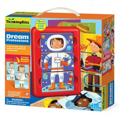 [4M4712] Thinking Kits Mis Profesiones Favoritas 4a+