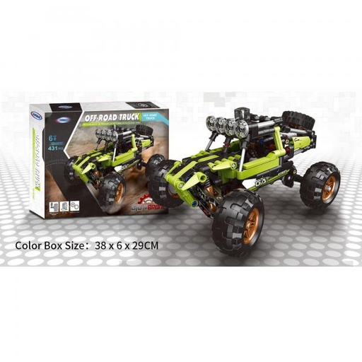 [WWXB07007] Techinical Building Blocks Carro de Off-Road 431pzs 6a+ (443869)
