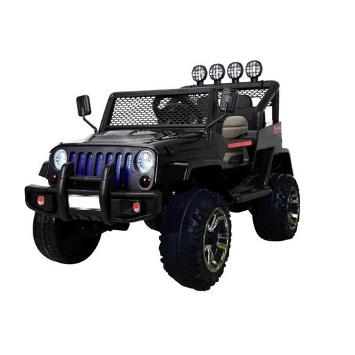 [PBSH888N] Jeep Montable R/C Eléctrico Negro 30kg Max